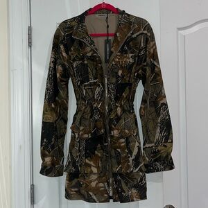 Manière De Voir camouflage long sleeve dress